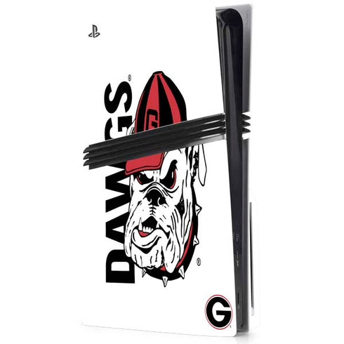 University of Georgia Dawgs PS5 Pro Disk Console Skin