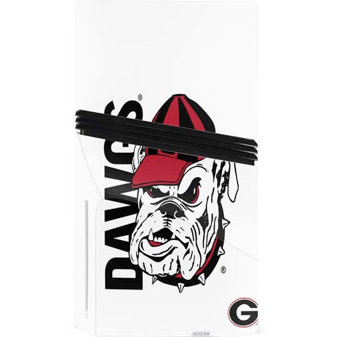 University of Georgia Dawgs PS5 Pro Disk Console Skin