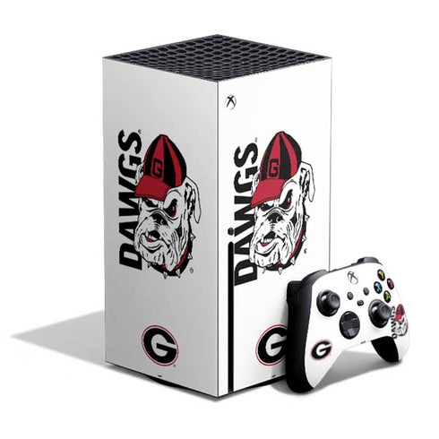 University of Georgia Dawgs Xbox Series X Bundle Skin