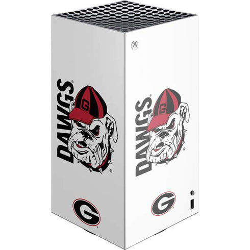 University of Georgia Dawgs XBox Series X Digital Edition Console Skin