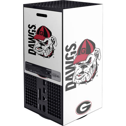 University of Georgia Dawgs XBox Series X Digital Edition Console Skin
