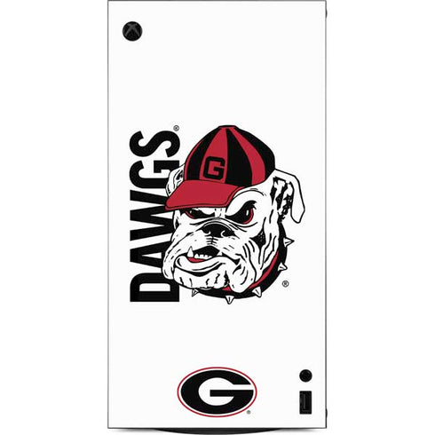 University of Georgia Dawgs XBox Series X Digital Edition Console Skin
