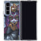 Day of the Dead Gothic Skull Fairy by Jasmine Becket-Griffith Galaxy Z Fold5 5G Clear Case