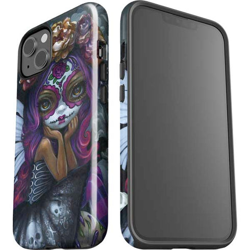 Day of the Dead Gothic Skull Fairy by Jasmine Becket-Griffith iPhone 15 Impact Case