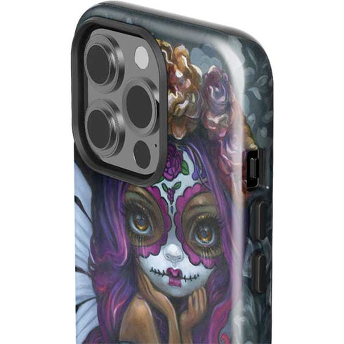Day of the Dead Gothic Skull Fairy by Jasmine Becket-Griffith iPhone 15 Pro Impact Case