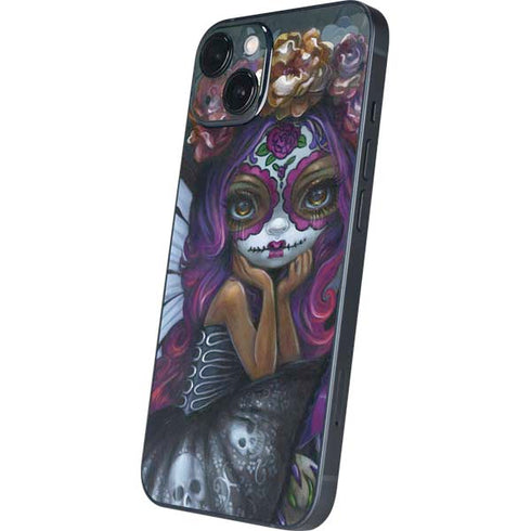 Day of the Dead Gothic Skull Fairy by Jasmine Becket-Griffith iPhone 15 Skin