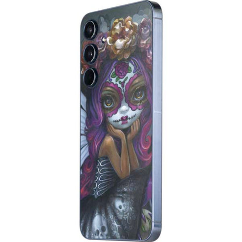 Day of the Dead Gothic Skull Fairy by Jasmine Becket-Griffith Galaxy A35 5G Skin
