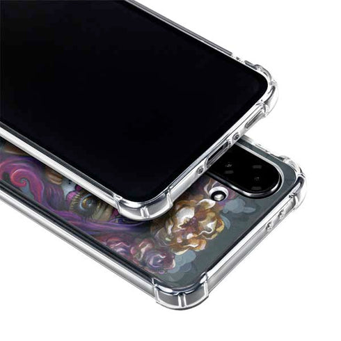 Day of the Dead Gothic Skull Fairy by Jasmine Becket-Griffith Galaxy A36 5G Clear Case