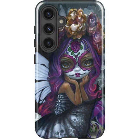 Day of the Dead Gothic Skull Fairy by Jasmine Becket-Griffith Galaxy S25 Plus Impact Case