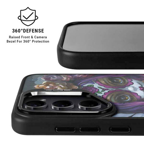 Day of the Dead Gothic Skull Fairy by Jasmine Becket-Griffith Galaxy S24 Ultra Kickstand Case