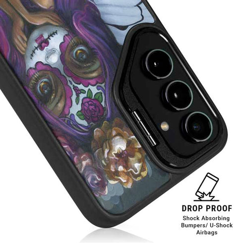 Day of the Dead Gothic Skull Fairy by Jasmine Becket-Griffith Galaxy S24 Ultra Kickstand Case