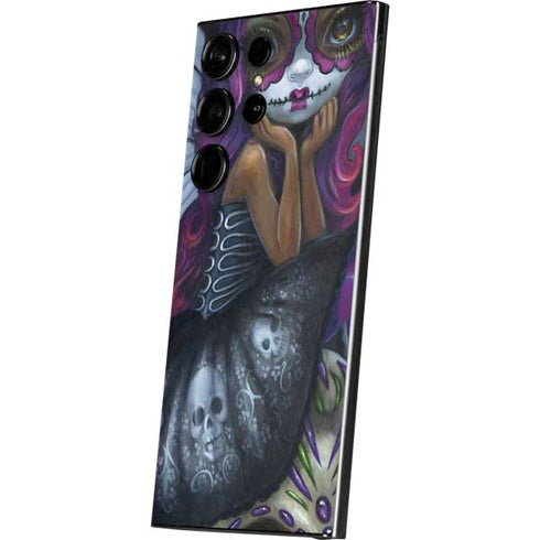 Day of the Dead Gothic Skull Fairy by Jasmine Becket-Griffith Galaxy S24 Ultra Skin