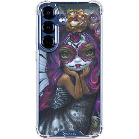 Day of the Dead Gothic Skull Fairy by Jasmine Becket-Griffith Galaxy S25 Plus Clear Case