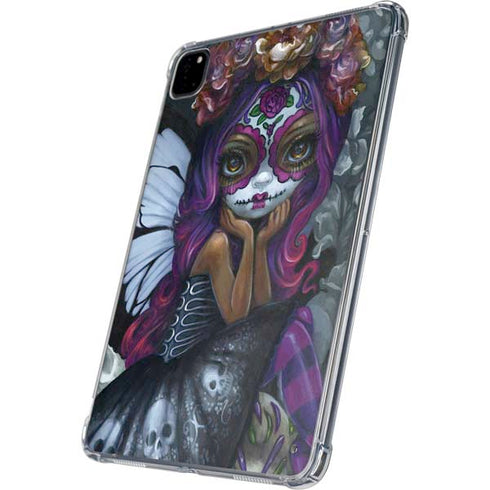 Day of the Dead Gothic Skull Fairy by Jasmine Becket-Griffith iPad Pro 11in (2024) Clear Case