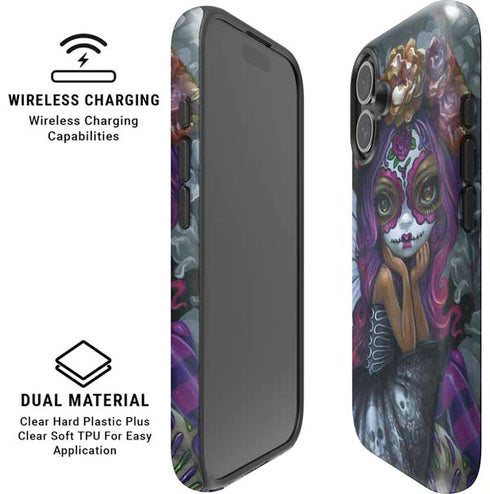 Day of the Dead Gothic Skull Fairy by Jasmine Becket-Griffith iPhone 16 Magsafe Impact Case