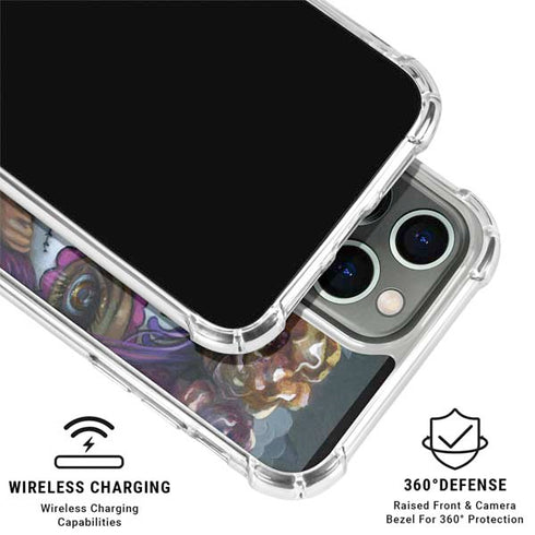 Day of the Dead Gothic Skull Fairy by Jasmine Becket-Griffith iPhone 16 Pro Clear Case