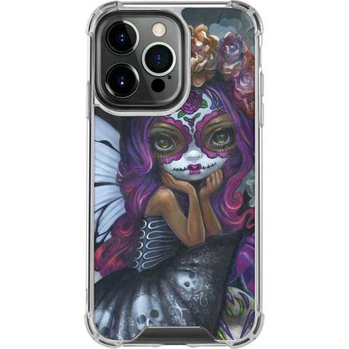 Day of the Dead Gothic Skull Fairy by Jasmine Becket-Griffith iPhone 16 Pro Max Clear Case