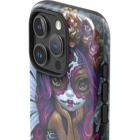 Day of the Dead Gothic Skull Fairy by Jasmine Becket-Griffith iPhone 16 Pro Max Impact Case