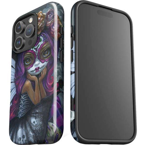Day of the Dead Gothic Skull Fairy by Jasmine Becket-Griffith iPhone 16 Pro Max Impact Case