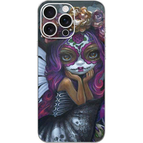 Day of the Dead Gothic Skull Fairy by Jasmine Becket-Griffith iPhone 16 Pro Max Skin
