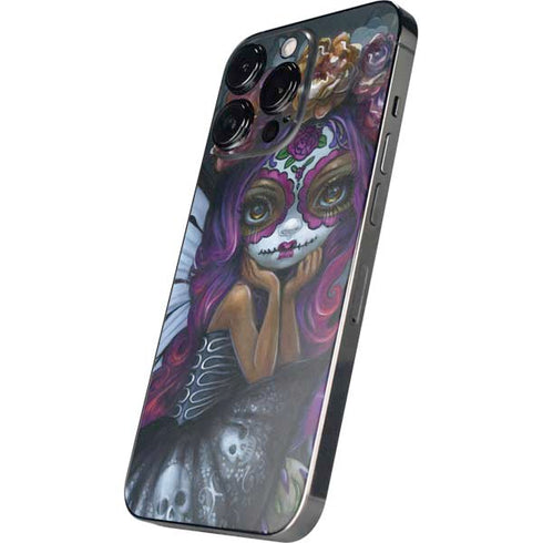 Day of the Dead Gothic Skull Fairy by Jasmine Becket-Griffith iPhone 16 Pro Skin