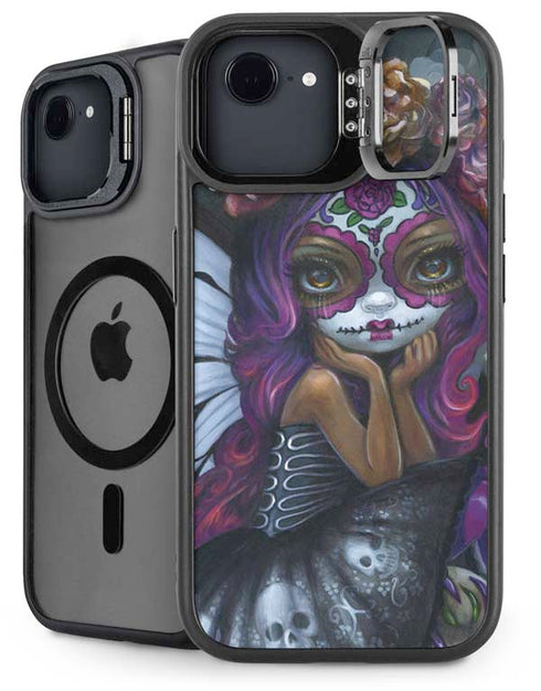 Day of the Dead Gothic Skull Fairy by Jasmine Becket-Griffith iPhone 16e Kickstand Case