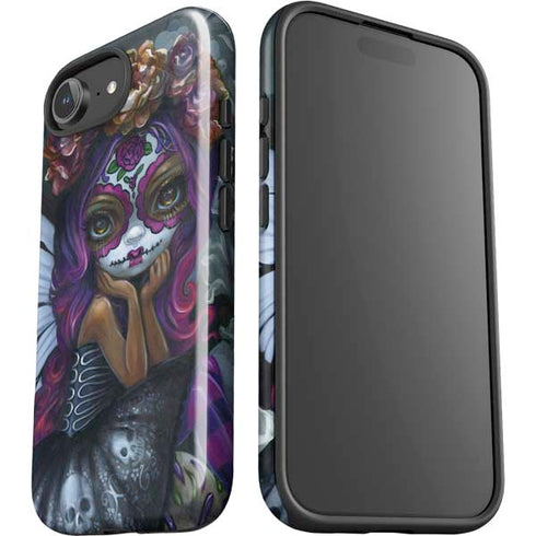 Day of the Dead Gothic Skull Fairy by Jasmine Becket-Griffith iPhone 16e Impact Case