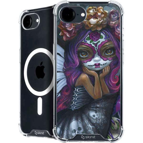 Day of the Dead Gothic Skull Fairy by Jasmine Becket-Griffith iPhone 16e MagSafe Case
