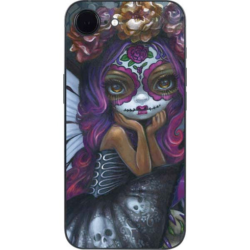 Day of the Dead Gothic Skull Fairy by Jasmine Becket-Griffith iPhone 16e Skin