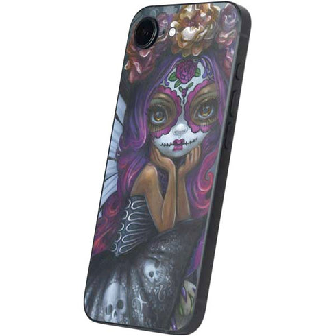 Day of the Dead Gothic Skull Fairy by Jasmine Becket-Griffith iPhone 16e Skin