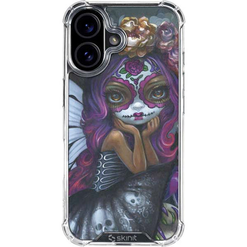 Day of the Dead Gothic Skull Fairy by Jasmine Becket-Griffith iPhone 17 Clear Case
