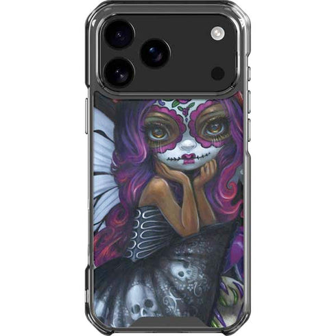 Day of the Dead Gothic Skull Fairy by Jasmine Becket-Griffith iPhone 18 Pro Max Clear Case