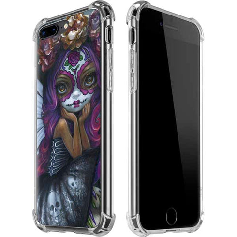 Day of the Dead Gothic Skull Fairy by Jasmine Becket-Griffith iPhone Cases