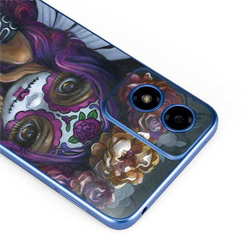 Day of the Dead Gothic Skull Fairy by Jasmine Becket-Griffith Moto G Play 4G (2024) Skin