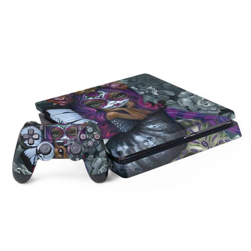 Day of the Dead Gothic Skull Fairy by Jasmine Becket-Griffith PlayStation PS4 Skins