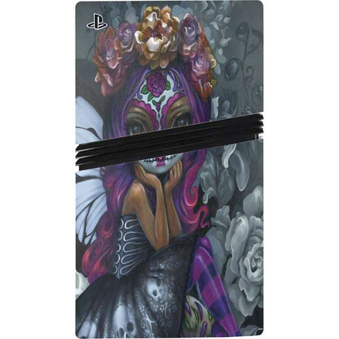 Day of the Dead Gothic Skull Fairy by Jasmine Becket-Griffith PS5 Pro Bundle Skin