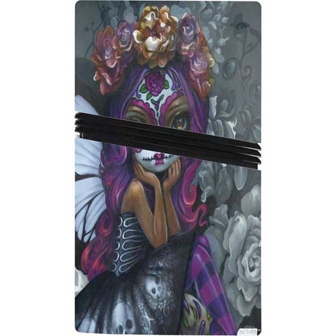 Day of the Dead Gothic Skull Fairy by Jasmine Becket-Griffith PS5 Pro Bundle Skin
