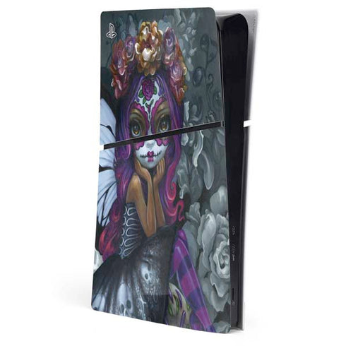 Day of the Dead Gothic Skull Fairy by Jasmine Becket-Griffith PlayStation PS5 Skins