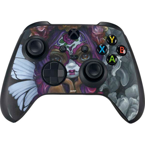 Day of the Dead Gothic Skull Fairy by Jasmine Becket-Griffith Xbox Series X Bundle Skin