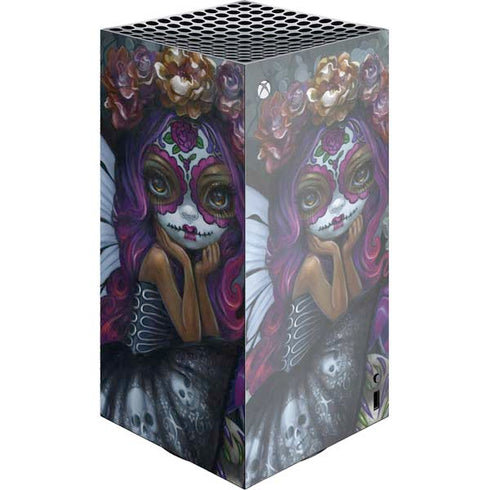 Day of the Dead Gothic Skull Fairy by Jasmine Becket-Griffith XBox Series X Digital Edition Console Skin