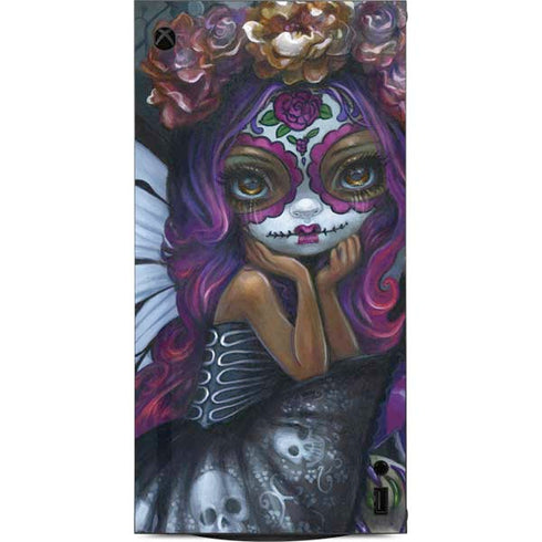 Day of the Dead Gothic Skull Fairy by Jasmine Becket-Griffith XBox Series X Digital Edition Console Skin