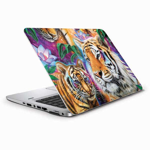 Daydream Galaxy Tigers by Sheena Pike HP Elitebook Skin