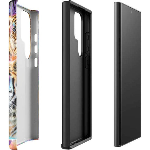 Daydream Galaxy Tigers by Sheena Pike Galaxy S23 Ultra Pro Case