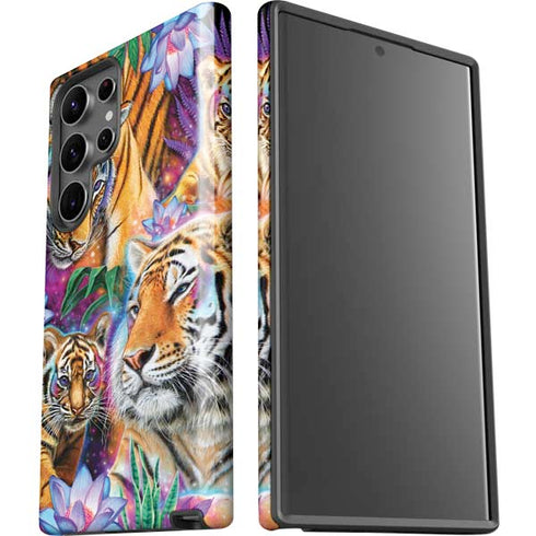 Daydream Galaxy Tigers by Sheena Pike Galaxy S23 Ultra Pro Case