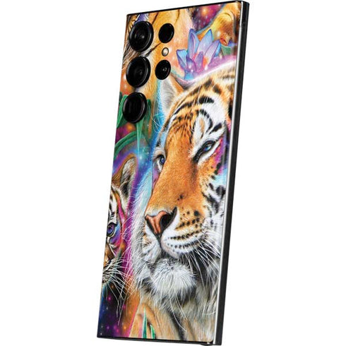 Daydream Galaxy Tigers by Sheena Pike Galaxy Skins