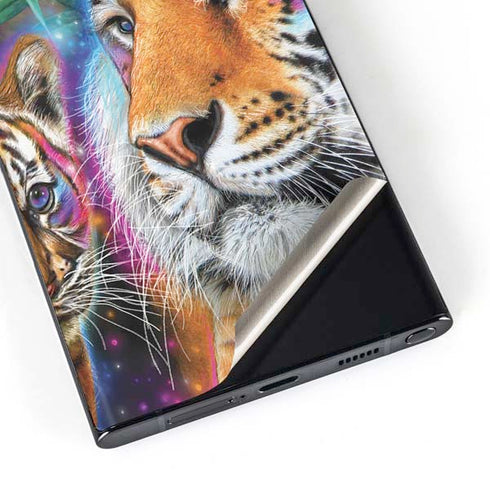 Daydream Galaxy Tigers by Sheena Pike Galaxy Skins