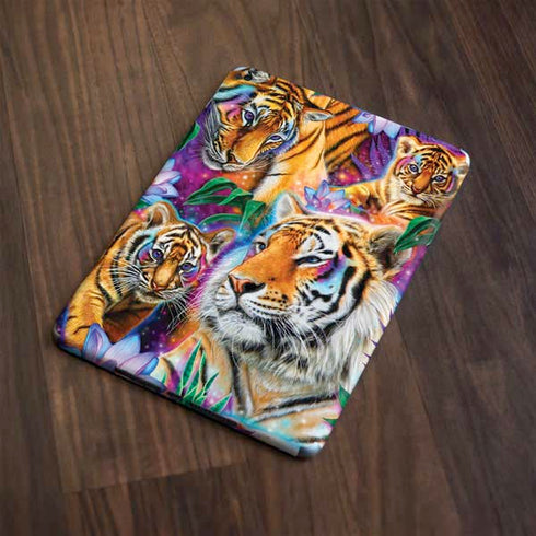 Daydream Galaxy Tigers by Sheena Pike Apple iPad Skin
