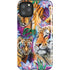 Daydream Galaxy Tigers by Sheena Pike iPhone Cases