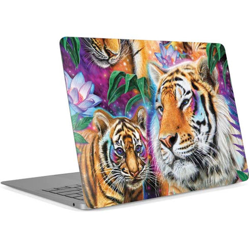 Daydream Galaxy Tigers by Sheena Pike Apple MacBook Air Skin