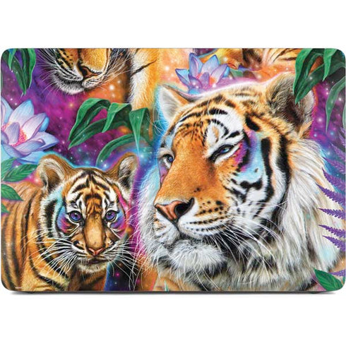 Daydream Galaxy Tigers by Sheena Pike Apple MacBook Air Skin